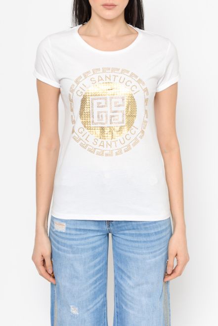 T-shirt in jersey di cotone