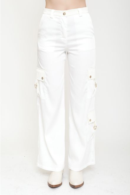 Pantalone largo con tasche