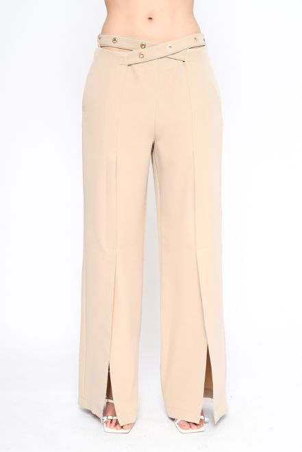 Trousers with Cut Out