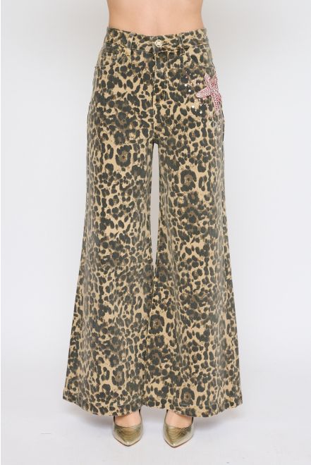 Jeans Leopardato