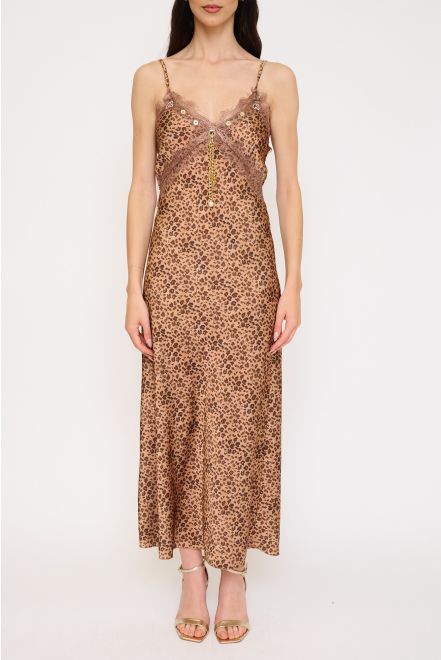 Abito Satin e Pizzo