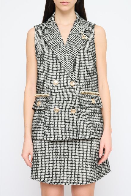 Gilet Tweed