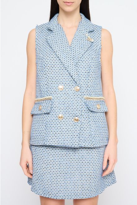 Gilet Tweed