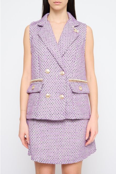 Gilet Tweed