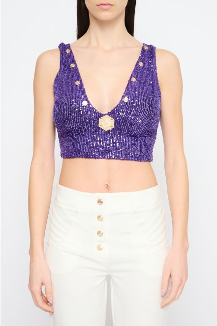 Top Paillettes