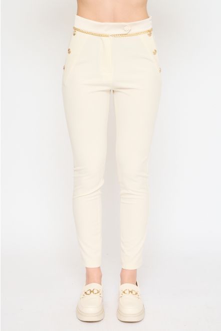 Pantalone Vita Alta Catena
