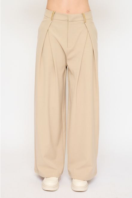 Pantalone Wide Leg Catene