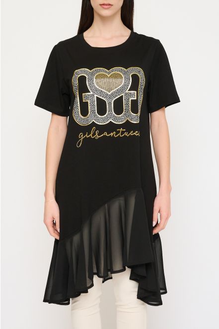 T-Shirt Fondo Georgette