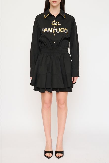 Abito Camicia con Lamina