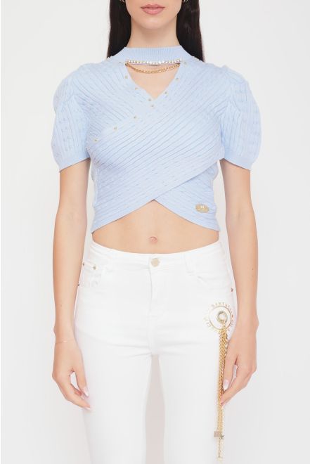 Top Cropped Incrociato