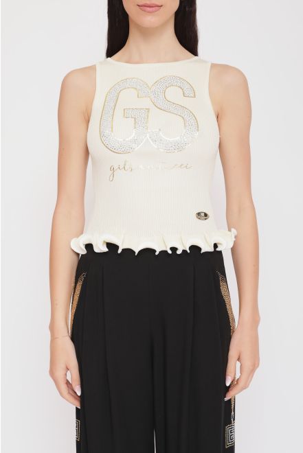 Top Costine Rouches