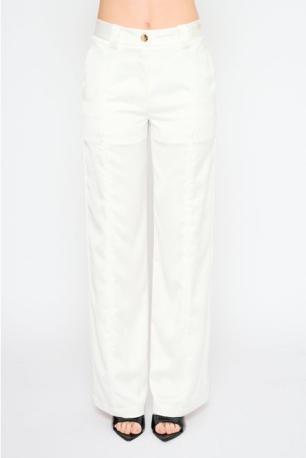 Pantalone Zipper Satin