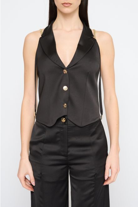 Gilet Satin