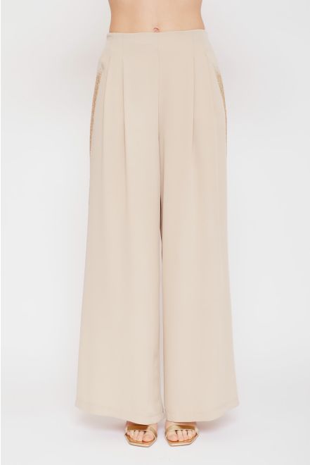 Pantalone Tasche Strass