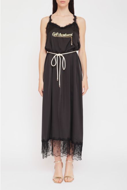 Abito Midi Pizzo