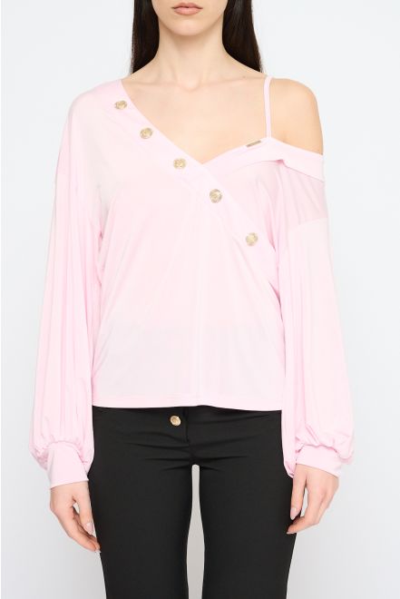 Blusa con Incrocio