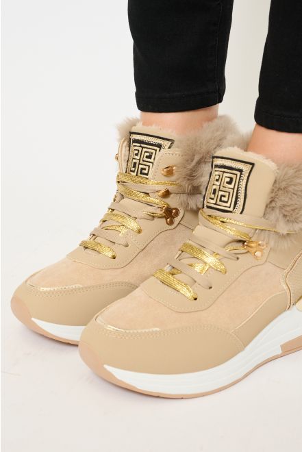 Sneackers Alte con Logo