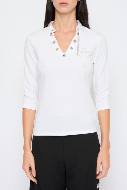 Maglia con Occhielli Silver