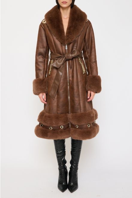 Cappotto in Eco-Montone