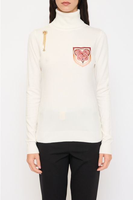 Maglia Collo Alto Poker
