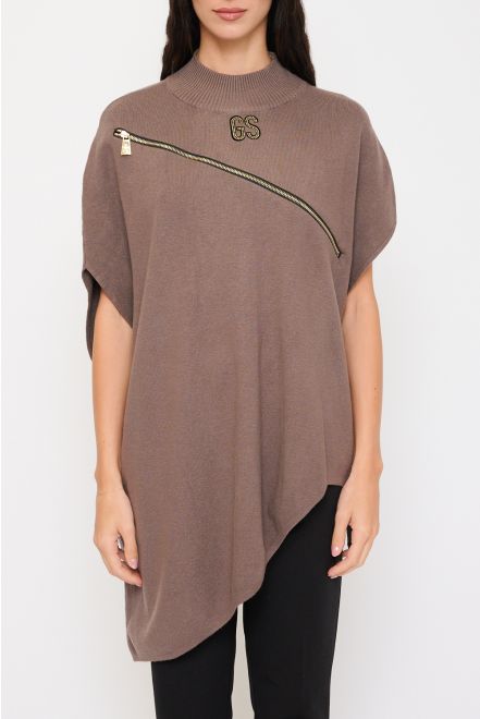 Maglia con Apertura Zipper
