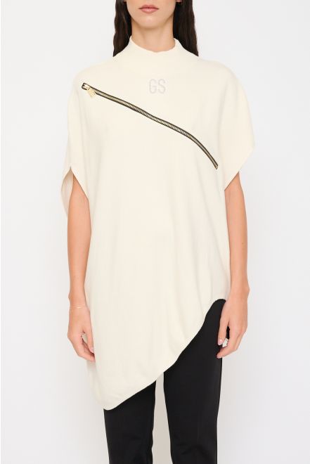 Maglia con Apertura Zipper