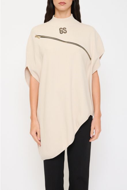 Maglia con Apertura Zipper