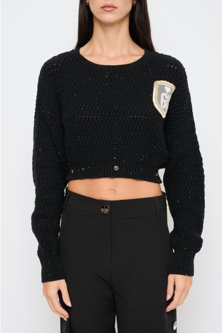 Maglia Cropped Scudo