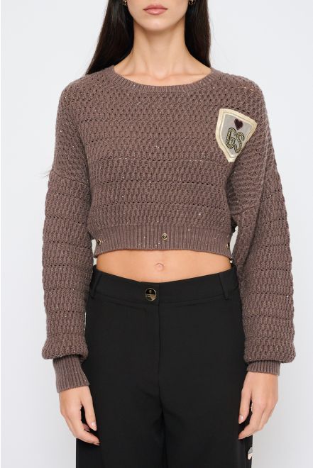 Maglia Cropped Scudo
