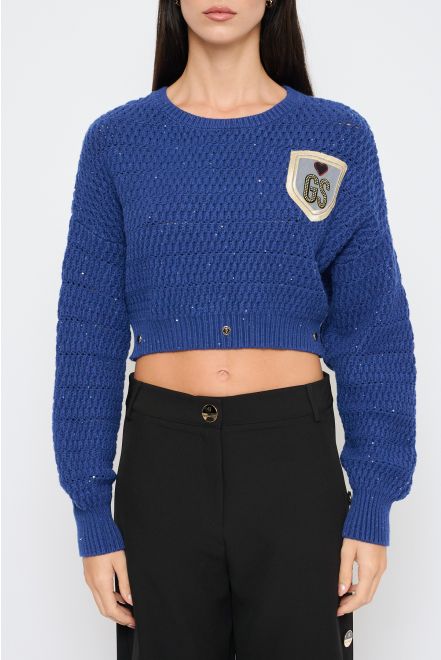 Maglia Cropped Scudo