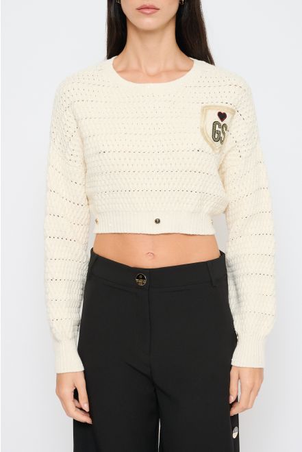 Maglia Cropped Scudo