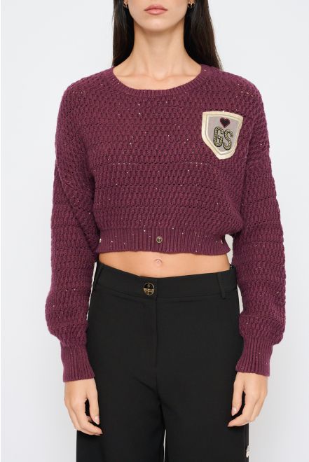 Maglia Cropped Scudo