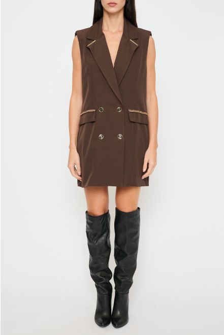 Abito Robe Manteau Smanicato