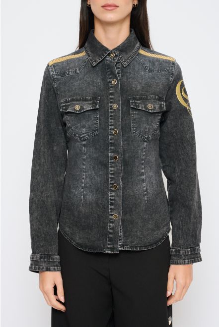 Camicia Denim Stone Wash