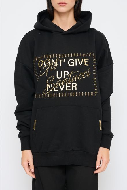 Felpa Don't Give Up Never