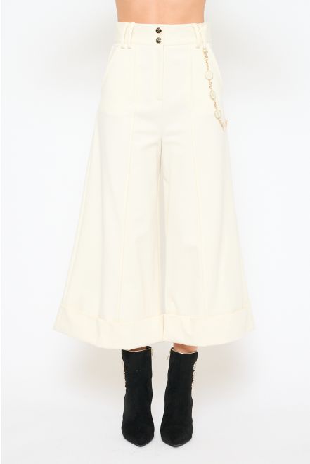 Pantalone con Risvolto
