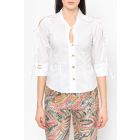 Camicia aderente lacci