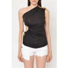 Maglia con intaglio laterale