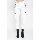 Pantalone in crepe di raso