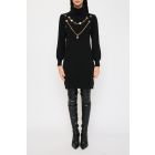 Maglia a Costine con Strass