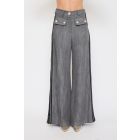 Pantalone Palazzo Effetto Jeans